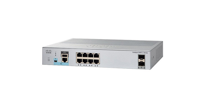 CISCO WS-C2960L-8TS-LL, Catalyst 2960L 8 port GigE, 2 x 1G SFP, LAN Li