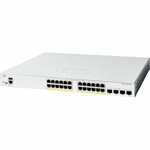 Cisco - Hw Voice Ref Cisco Catalyst C1200-24FP-4X-RF Ethernet Switch- 24 Ports - Manageable - 10 Gigabit Ethernet-Remanufactured