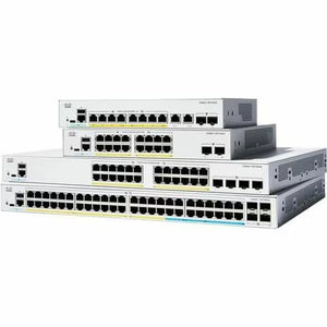 Cisco Catalyst C1300-8FP-2G-RF, Ethernet Switch - 10 Ports - Manageable -Gigabit Ethernet - 10/100/1000Base-T, 1000Base-X-Remanufactured